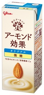 アーモンド効果 オリジナル 微糖 200ml　パッケージ画像